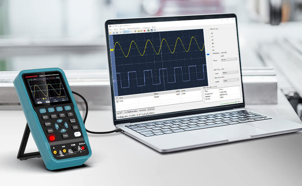 Hanmatek HO52S Review：3-in-1 Handheld Oscilloscope, Multimeter & Signal ...