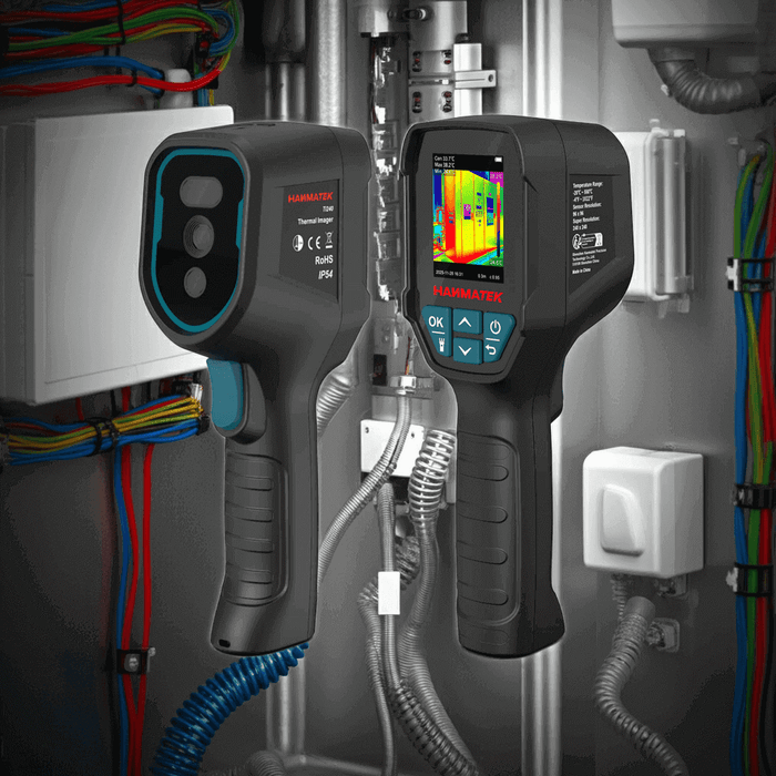 Hanmatek Ti240 Thermal Camera Helps Detect Electrical & HVAC Problems