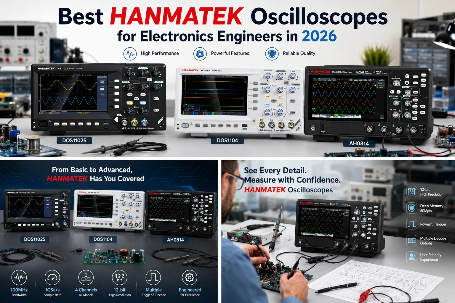 How to Choose the Right Benchtop Oscilloscope: A Practical Buying Guide