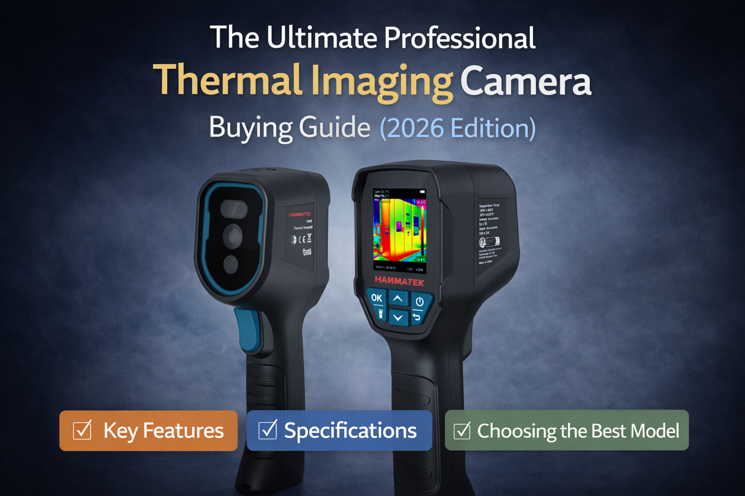 Professional thermal imaging camera features and specifications for buyers in 2026 guide.