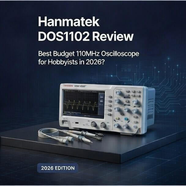 Hanmatek DOS1102 Review Best Budget 110MHz Oscilloscope for Hobbyists in 2026