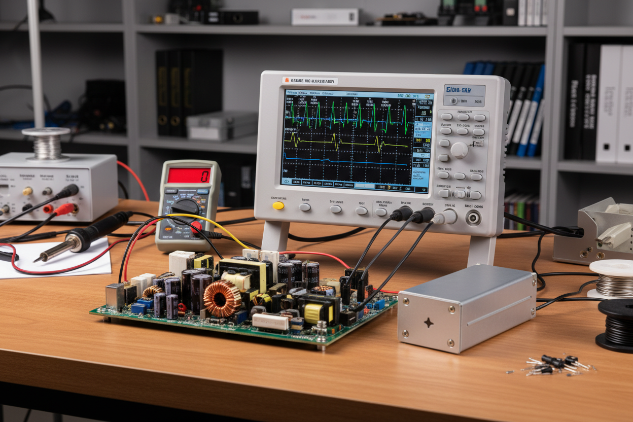 Benchtop Oscilloscope for Power Supply Debugging
