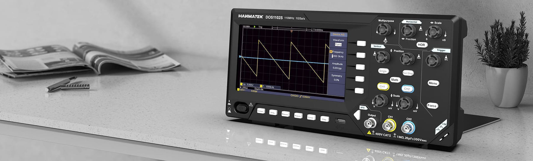 Hanmatek Benchtop Oscilloscope DOS1102S