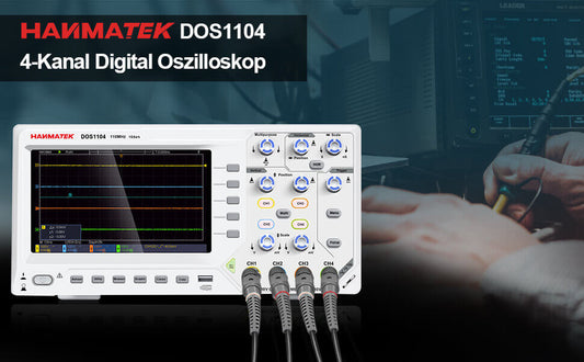 Upgrade Your Lab: HANMATEK DOS1104 4-Channel Power-User Scope