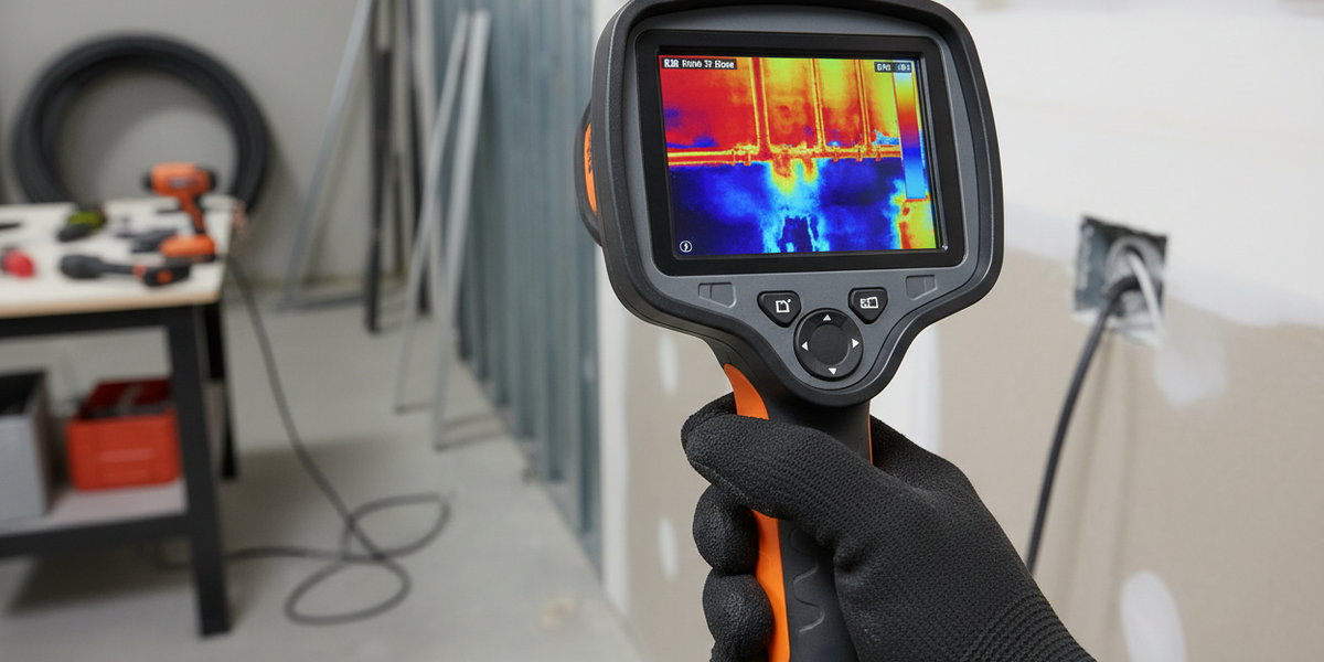Infrared Camera: Solutions for Pipe Leakage Detection — Hanmatek