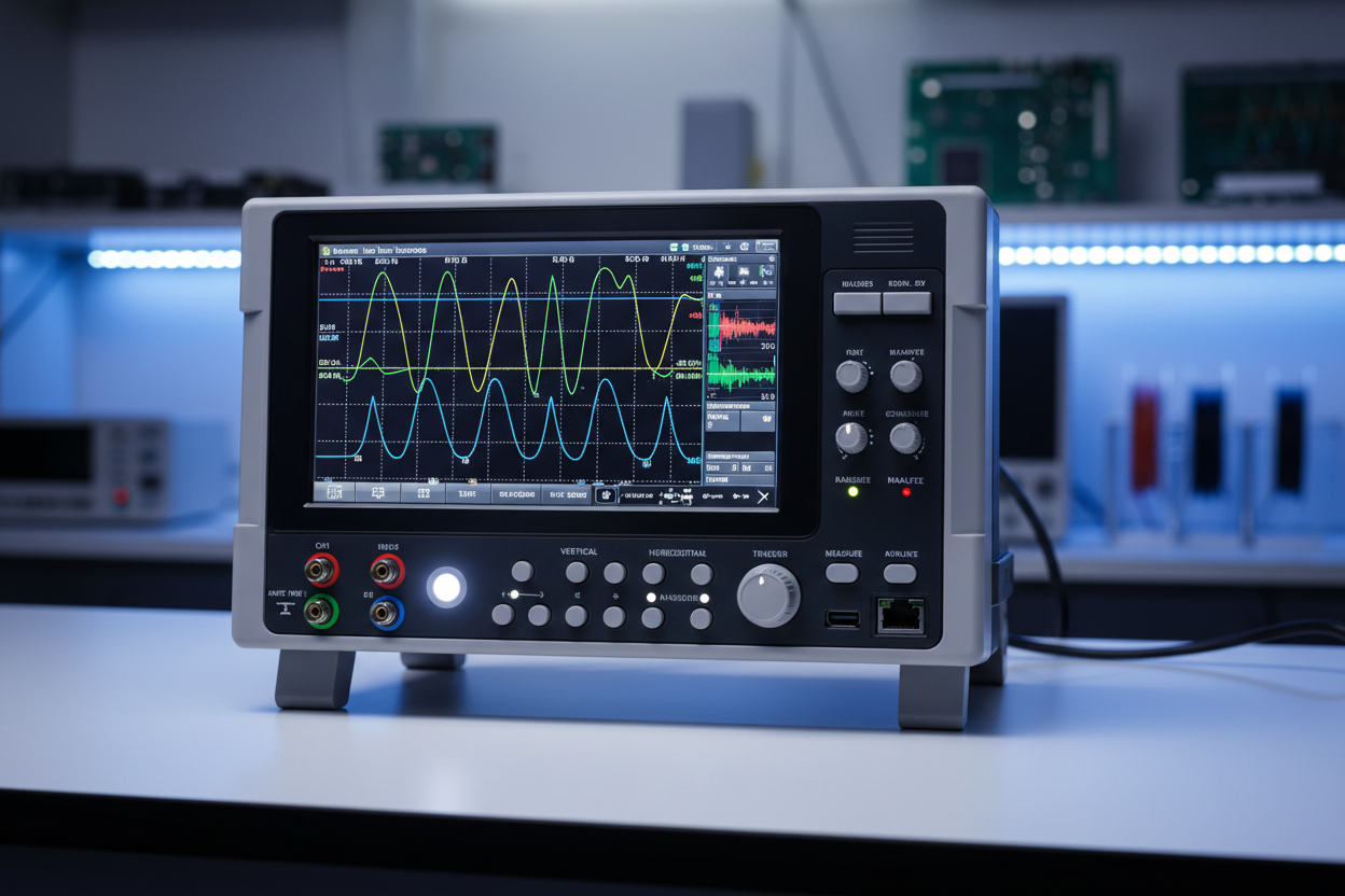 The Benchtop Oscilloscope with Waveform Generator