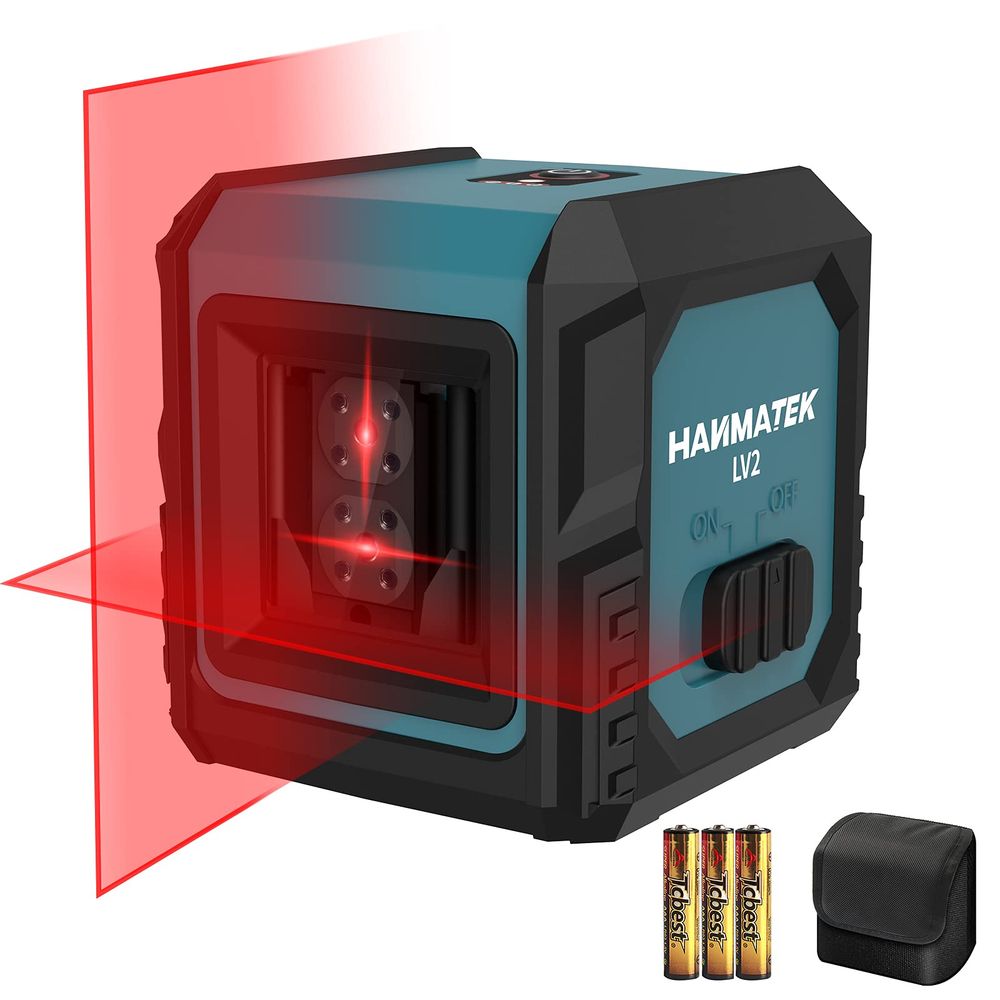 HANMATEK LV1 Series Laser Level Tool for Accurate Alignment in Construction and DIY Projects