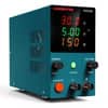 Adjustable DC power supply HM305M showcasing adjustable voltage and current output for testing and repair