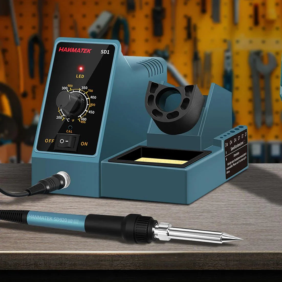 HANMATEK Soldering and Repair Tools collection featuring the SD1 soldering station for efficient electronics work