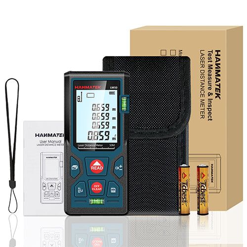 Hanmatek LM50 Laser Distance Meter: Precision Tool Power