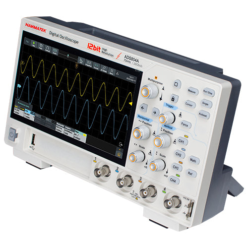 HANMATEK ADS804A 70MHz 4CH 12-Bit High-Resolution Digital Oscilloscope