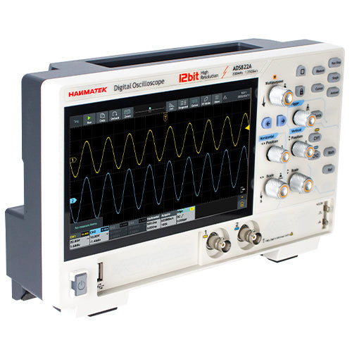 HANMATEK ADS822A 200MHz 2CH 12-Bit High-Resolution Digital Oscilloscope