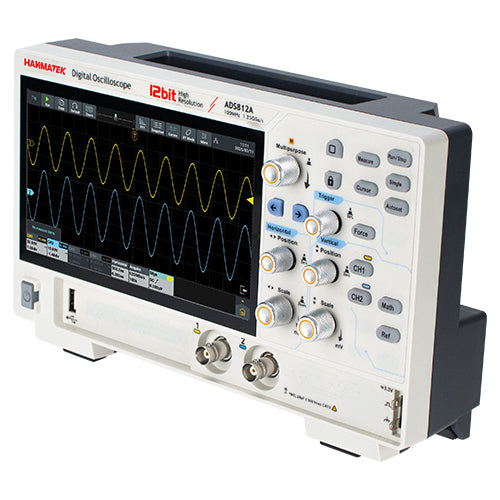 HANMATEK ADS812A 100MHz 2CH 12-Bit High-Resolution Digital Oscilloscope
