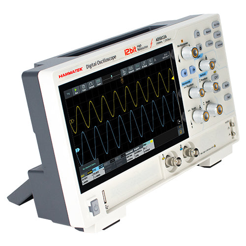 HANMATEK ADS822A 200MHz 2CH 12-Bit High-Resolution Digital Oscilloscope
