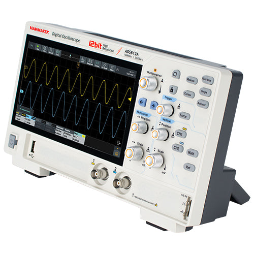 HANMATEK ADS812A 100MHz 2CH 12-Bit High-Resolution Digital Oscilloscope