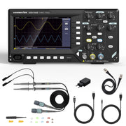 Front view of HANMATEK DOS1102S digital oscilloscope