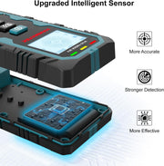 HANMATEK SF4 Wall Scanner showing upgraded intelligent sensor and features for accurate and effective detection.
