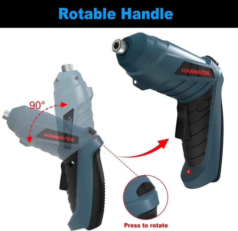 HANMATEK® ES1 Rechargeable Cordless Electric Screwdriver - Hanmatek