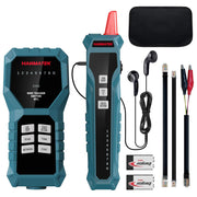 HANMATEK Network Cable Tester, RJ45 RJ11 Wire Tester WT1 Multifunction Ethernet Cable Tester with Earphone, Telephone Line Finder Circuit Breaker Finder