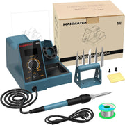 Soldering Station Digital Display with 5 Extra Iron Tips Soldering Iron Station 392℉-896℉ Temperature Adjustable Better Soldering Iron Soldering Kit with Solder Bracket SD2