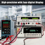 HANMATEK Adjustable DC Power Supply  with Output Enable/Disable Button HM605 Mini Variable Switching Digital Bench Power Supply