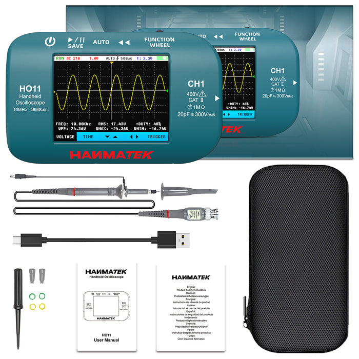 HANMATEK® HO11 Handheld-Oszilloskop