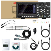HANMATEK oscilloscope package include