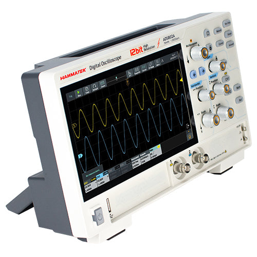 HANMATEK ADS802A 70MHz 2CH 12-Bit High-Resolution Digital Oscilloscope