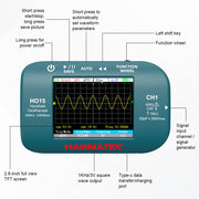 Hanmatek HO15 Handheld Digital Oscilloscope buttons