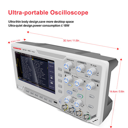 HANMATEK® DOS1104 Digital Oscilloscope - Hanmatek