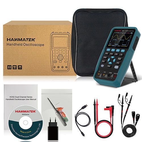 HANMATEK® HO102 Handheld Oscilloscope for Electronics — Hanmatek