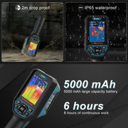 HANMATEK® thermal camera for inspection with IP65 waterproof rating and 5000 mAh battery