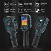 HANMATEK® Thermal Camera for Inspection with IP65 Waterproof and 256x192 resolution