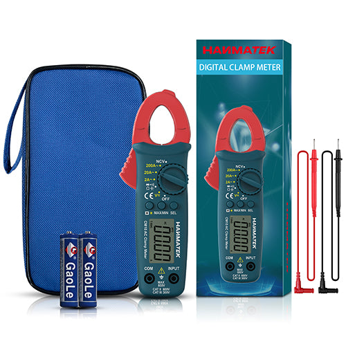 HANMATEK® CM10 Digital Clamp Meter Multimeter - Hanmatek