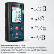 HANMATEK® LM50 Laser Distance Meter - Hanmatek