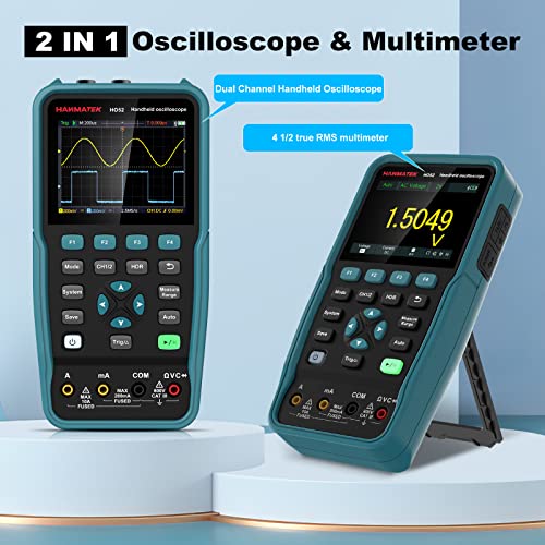 HANMATEK® HO52 2-in-1 Handheld Oscilloscope | Hanmatek