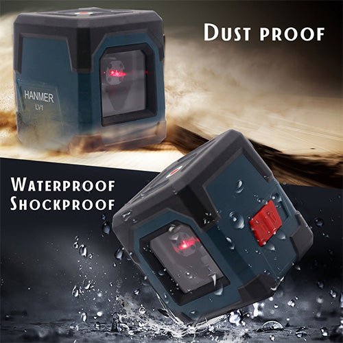 HANMATEK laser level for construction with dust proof, waterproof, and shockproof features