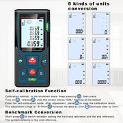 HANMATEK® LM50 Laser Distance Meter - Hanmatek